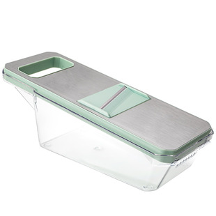 土豆丝刨丝器粗丝家用萝卜擦丝304不锈钢多功能切菜神器切丝插板