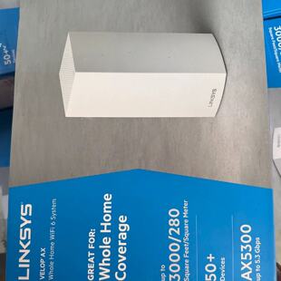 议价领势LINKSYS MX5300路由器 WiFi6分布式三频AX530 MX5300 全
