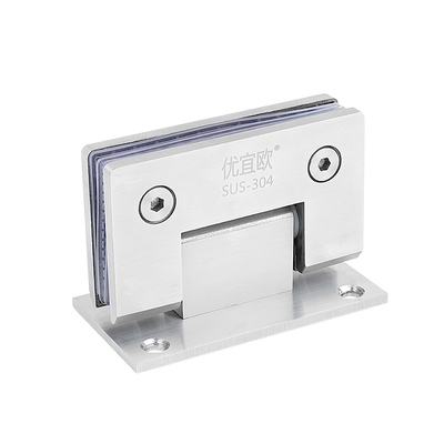 304不锈钢5厘精铸一体玻璃门合页