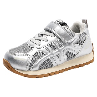 巴布豆童鞋男童鞋子2026新款春秋款网面阿甘鞋透气网鞋儿童运动鞋