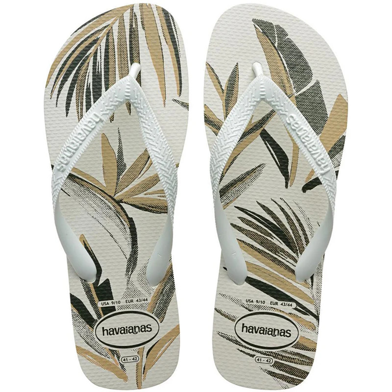 havaianas哈瓦那人字拖ALOHA植物花纹系列男士夹脚凉拖沙滩拖鞋
