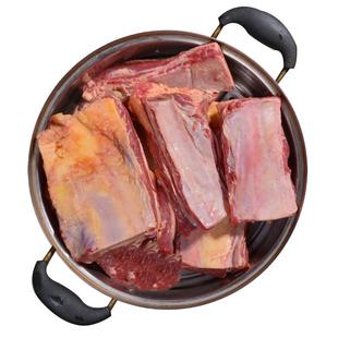 正宗内蒙古黄膘牛排骨新鲜带肉黄标牛排原切牛肉牛肋骨牛肋排5斤