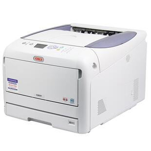 oki c831 841 811 810 830 8600铜版纸不干胶A3彩色激光打印机