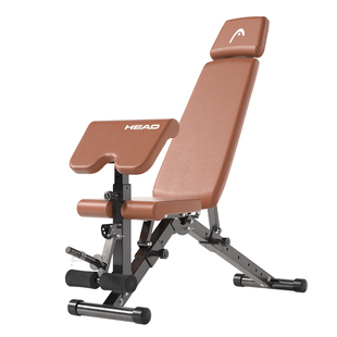 HEAD海德哑铃凳山羊挺身凳罗马椅多功能折叠健身锻炼椅子卧推凳家