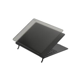 VOKAMO沃咔曼适用华为电脑保护壳带支架笔记本matebookXPro保护套matebookGT14外壳防摔磨砂透明鸿蒙系统配件