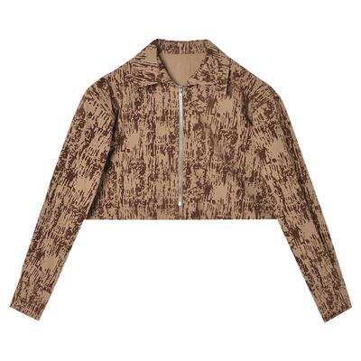 时尚辣妹风上衣棉质外套