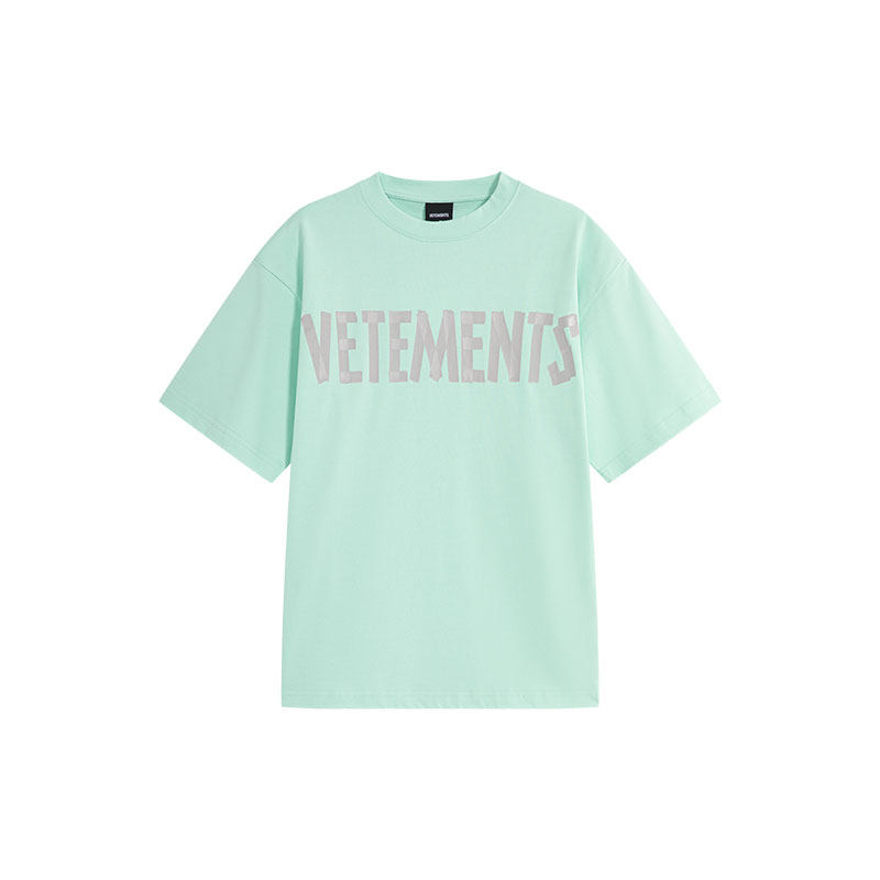 VETEMENTS全棉磨毛印花短袖T恤