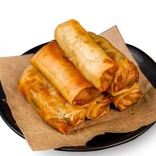 新雅三丝春卷180g*6袋烘烤煎酥脆速冻点心早餐酥饼速食上海特产