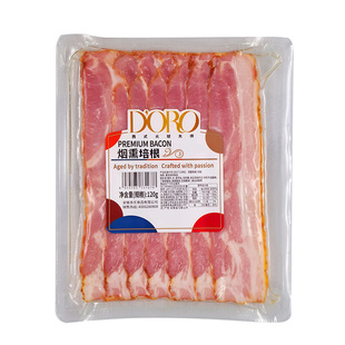DORO美式烟熏培根儿童早餐家用三明治烤肉五花肉片披萨手抓饼专用