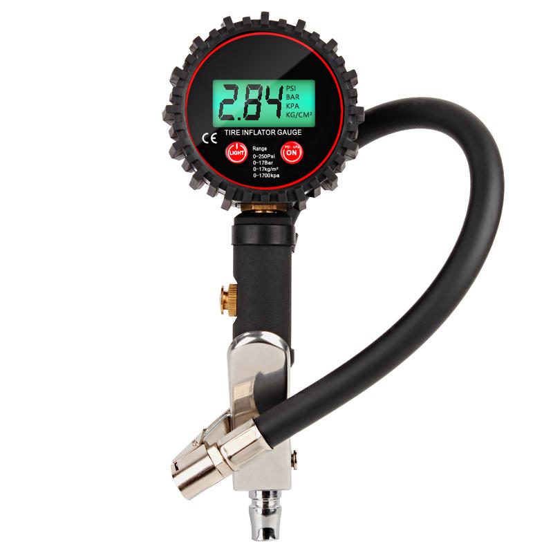 气压表胎压表加气车胎数字显汽车气压表/胎压表