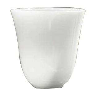 高端冰种羊脂玉瓷茶杯白瓷陶瓷功夫茶具家用茶具新品泡茶品茗杯
