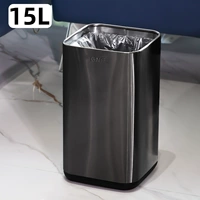 Квадратный нержавеющая сталь-черный титан 15л