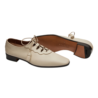 Mattina平跟芭蕾舞鞋流苏皮底