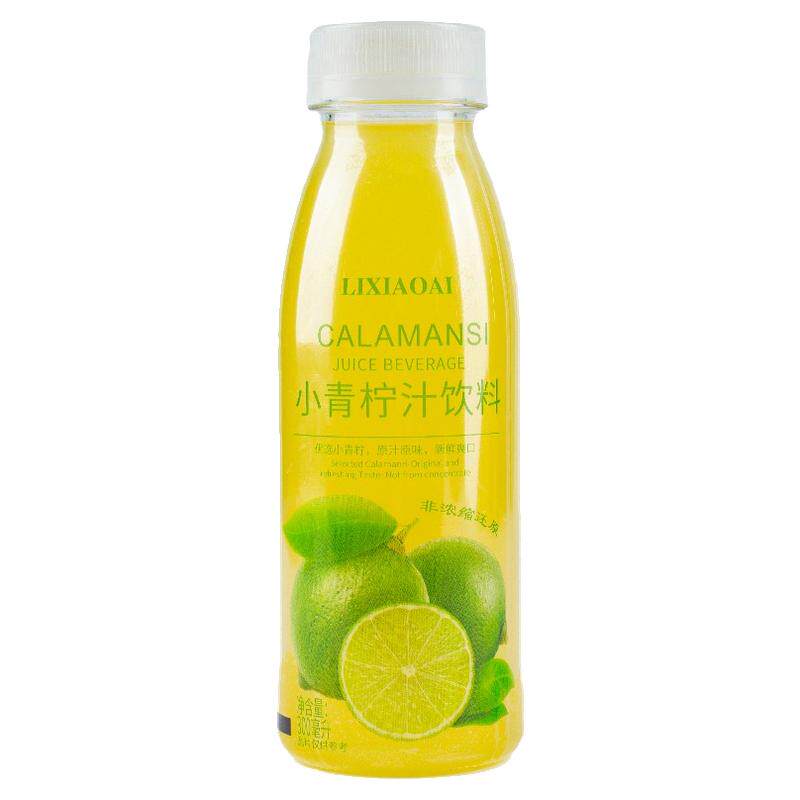 李小艾小青柠汁饮料300ml*12瓶