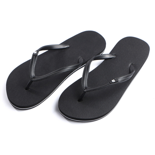 女外夹脚凉拖简约塑胶夏日常平底海边穿EVA人字细带时尚绿色拖鞋