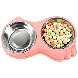 狗碗猫碗泰迪狗狗用品狗盆猫盆单碗双碗水碗小狗食盆猫咪饭盆包邮