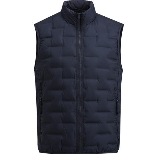 【轻薄无压】浪登羽绒服马夹男短2025年冬季内搭外穿马甲背心内胆