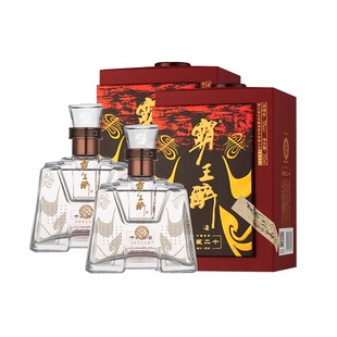 【正品保真】石花霸王醉品鉴70度清香型高度白酒盒装250mL*2瓶