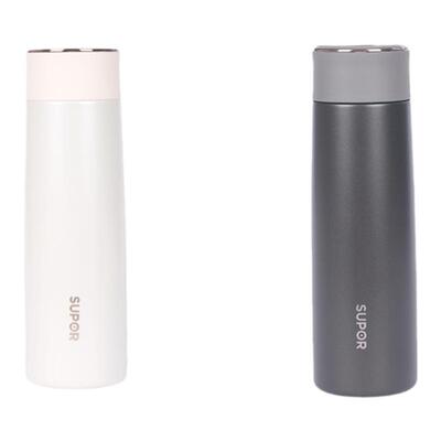 苏泊尔316L不锈钢智能显温保温杯