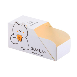 网红韩式三明治抽屉式包装盒子包装纸厚蛋烧box吐司面包盒一次性