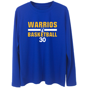 库里长袖篮球服男女速干衣网眼运动T恤宽松训练投篮热身跑步