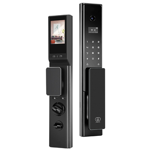 李文锁城9801密码指纹锁防盗门指纹锁家用大门指纹锁进户门锁