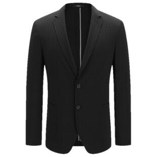 雅戈尔男士西服秋季新款官方商务休闲上班穿可打包轻质西装男4822