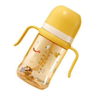 科巢儿童吸管水杯奶瓶喝奶专用1-3岁宝宝ppsu喝水喝奶大容量耐摔