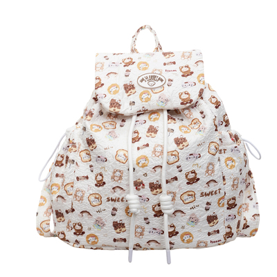 韩系ins风双肩包小型轻便高颜值小个子女生旅游登山春游小背包女