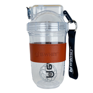 蛋白质粉摇摇杯tritan耐高温食品级专用搅拌奶昔刻度运动健身杯子