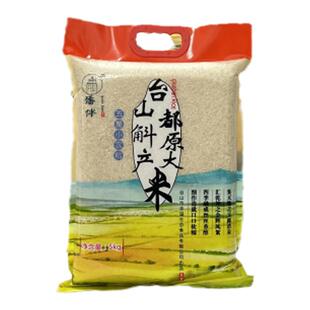 台山侨伴五星小农粘长粒香米大米25年晚造新米10kg都斛米炒饭专用