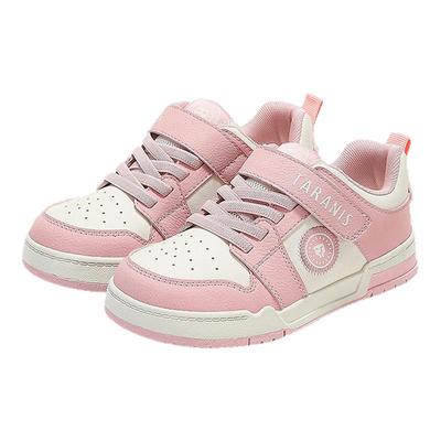 泰兰尼斯春秋新款男童低帮板鞋女童软底运动儿童鞋黑白熊猫休闲鞋