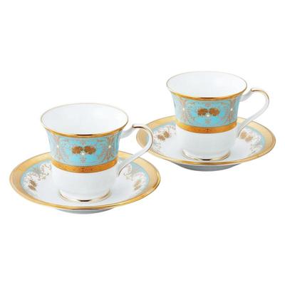 noritake奢华宫廷风咖啡杯碟套装