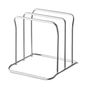 懒角落菜板砧板放置架不锈钢厨房置物架子台面收纳案板架锅盖新款