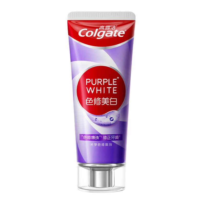 色修美白90g去黄去渍牙膏