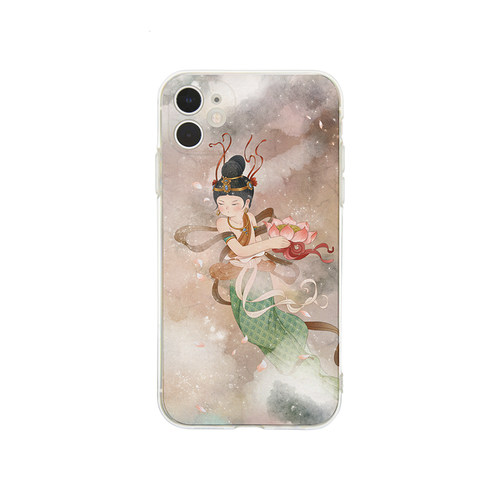 奉侍飞天国风手机壳适用于苹果17pmiphone13promax玻璃华为P30 50mate40小米13vivoIQOO9 定制型号