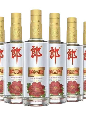 郎酒顺品郎金顺浓酱兼香白酒45度480ml*2瓶*6瓶金盖泸州浓香型