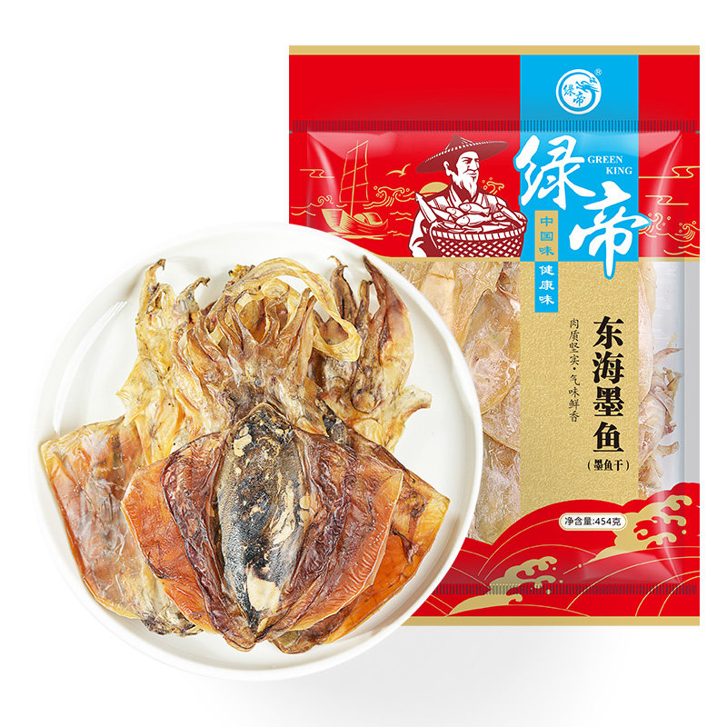 绿帝小墨鱼干东海淡晒煲汤海鲜
