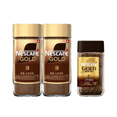 Nestle雀巢进口瑞士金牌提神咖啡100g*2【赠浓郁金牌咖啡80g/瓶】