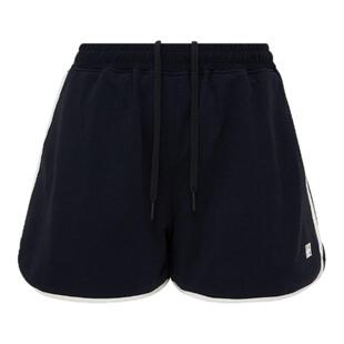 Oneup运动短裤女士撞色边网眼透气夏季户外健身跑步居家休闲5分裤