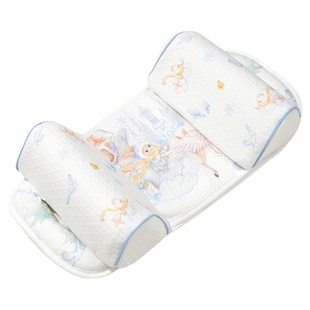 婧麒婴儿硅胶定型枕新生儿0到6个月矫正防偏头宝宝定头型侧睡枕头