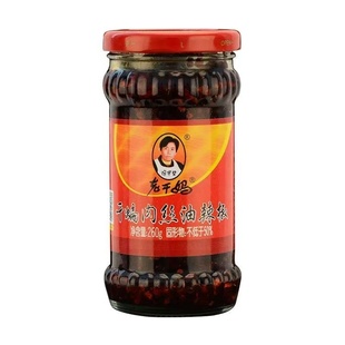 老干妈干煸肉丝油辣椒260g麻辣带肉丝花椒红油下饭拌饭神器猪肉