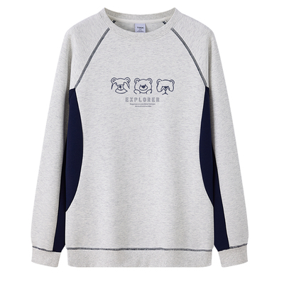 拼接设计卫衣，让你穿出层次感！