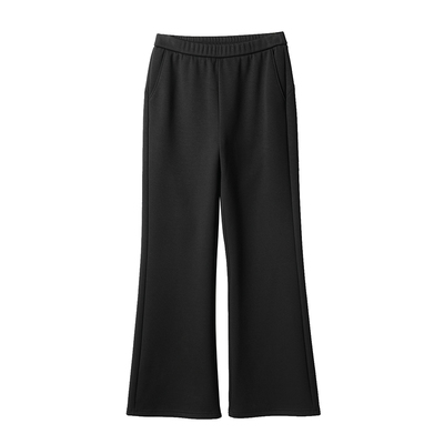 微喇加绒小黑裤女士一体绒长裤