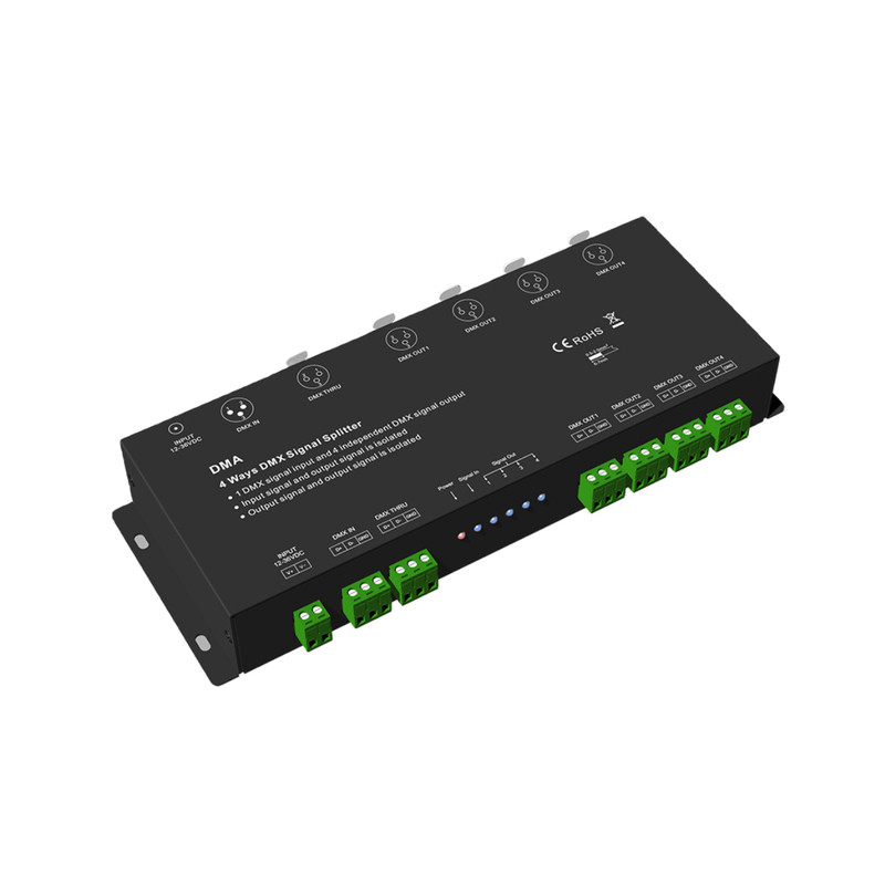 DMX512解码器RGB灯带LED控制器