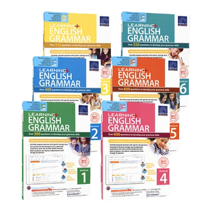 SAP 新加坡英语语法练习册 Learning English Grammar Workbook 小学1-6年级 131个必修语法 赠视频课程 学习系列 英文原版教辅