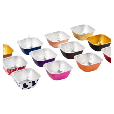 ABLPACK230ml班戟包装盒布丁蛋糕盒子雪媚娘单个甜品打包盒铝箔盒