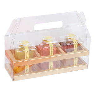 2022新款中秋月饼礼盒蛋黄酥6粒装包装盒袋8冰皮托流心4盒子2手提