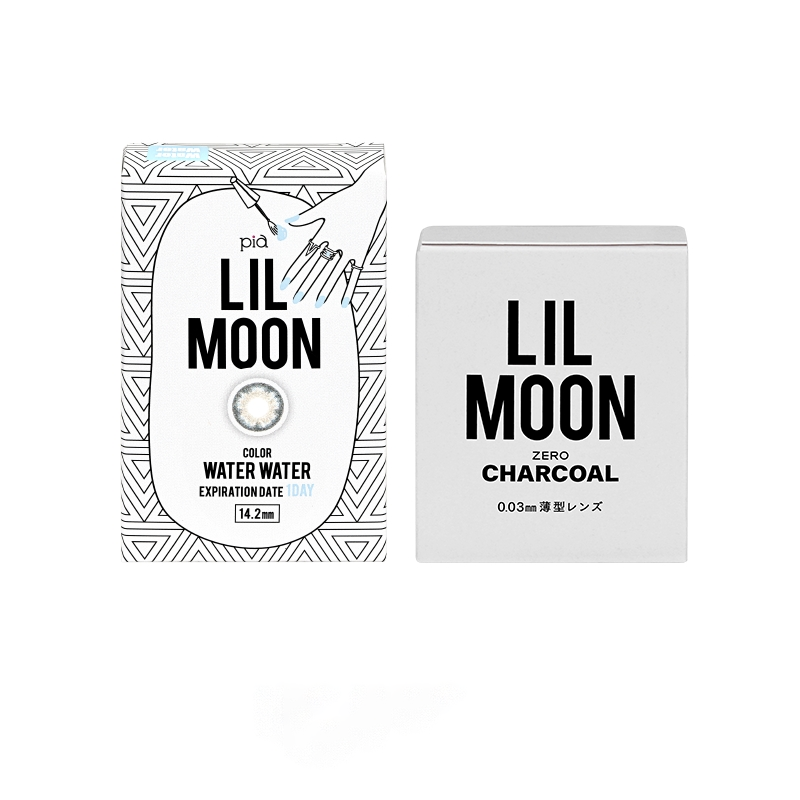 美瞳日抛4片LILMOON试戴片隐形眼镜003透薄近视日本混血大小直径
