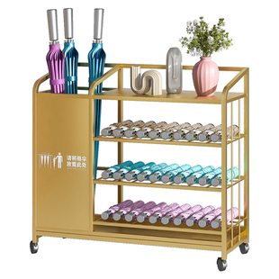 雨伞架收纳架入户门口伞桶商用大容量酒店大堂高档雨伞沥水存放架